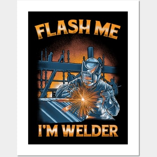 i'm welder Posters and Art